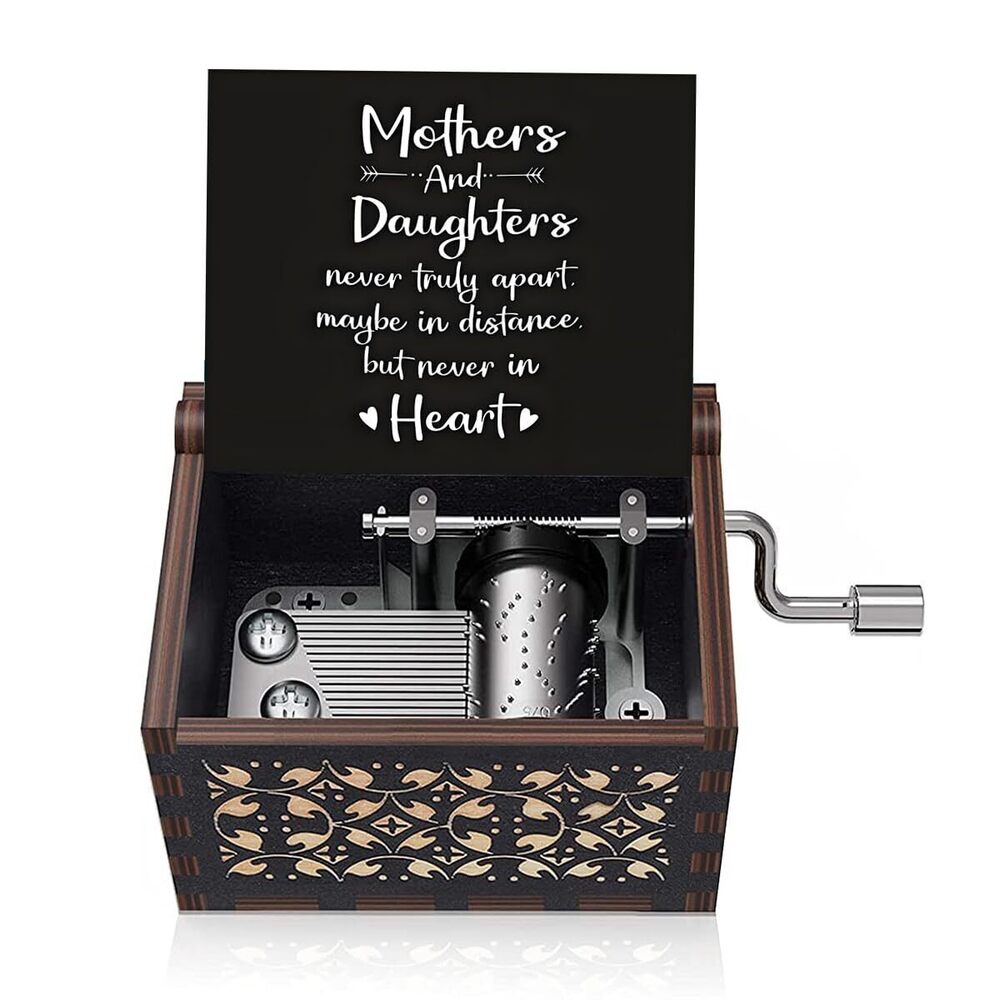 1046 Mom and Daughter Music Box Gift for Birthday Anniversary Christmas